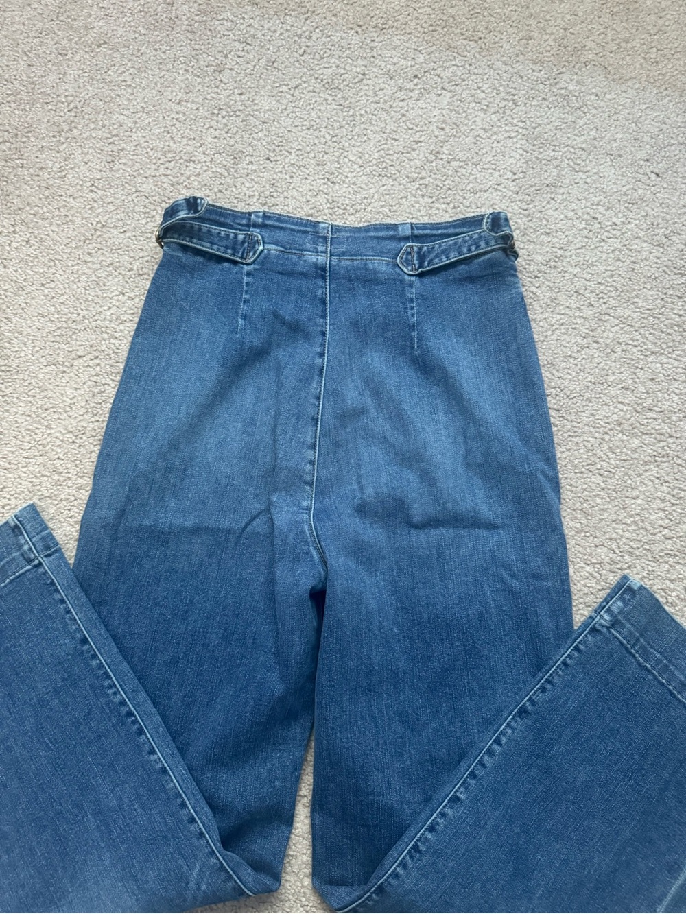 MOTHER The Cinch Greaser Ankle High-Rise Wide-Leg Jeans - Picture 4 of 7
